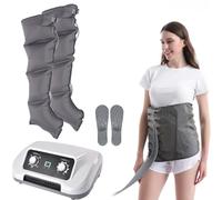 Massaggiatore per gambe a compressione ad aria, bilanciatore per il drenaggio linfatico, macchina per il recupero degli stivali, 4 6 8 cavità per rilassare braccia e piedi, favorisce la circolazione