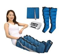 Massaggiatore per gambe a compressione ad aria per alleviare il dolore e la circolazione, sistema di pressoterapia portatile per linfedema e gambe piene