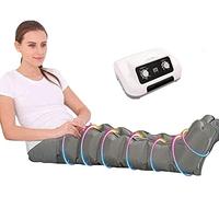 Massaggiatore per gambe a compressione ad aria, pressoterapia portatile per circolazione e drenaggio linfatico del piede, macchina per rilassare la pressione dell'aria per perdere peso (6 cavità)