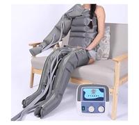 Massaggiatore per Gambe a Compressione d’Aria Professionale | Drenaggio Linfatico 6 Zone | Sistema Recupero Muscolare | Pressione Regolabile per Dolori, Gambe Senza Riposo e Cattiva Circ