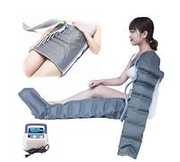 Massaggiatore per gambe a compressione d'aria per circolazione e rilassamento Piede e polpaccio Avvolgimenti per gambe e braccia Caviglie per piedi Macchina per massaggio al polpaccio Stivali da ma