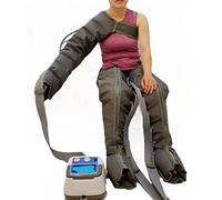 Massaggiatore per gambe a compressione d'aria per circolazione e rilassamento Piede e polpaccio Avvolgimenti per gambe e braccia Caviglie per piedi Macchina per massaggio al polpaccio Stivali da ma