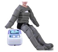 Massaggiatore per gambe a compressione d'aria - Set per massaggio a compressione d'aria per gambe con drenaggio linfatico per piedi e polpacci, stivali massaggianti elettrici per alleviare g