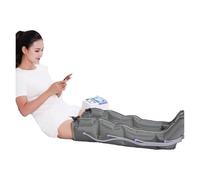 Massaggiatore per gambe a compressione d'aria - Set per massaggio a compressione d'aria per gambe con drenaggio linfatico per piedi e polpacci, stivali massaggianti elettrici per alleviare g