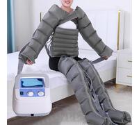 Massaggiatore per gambe a compressione d'aria, strumento per rilassare tutto il corpo per la circolazione del linfedema, sollievo dal dolore gonfiore, stivali per pressoterapia a 6/4 cavità