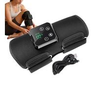 Massaggiatore per Gambe con Calore | dal Discomfort Elettrico | Massaggiatore a Pressione per Polpacci con Calore | Viaggi Uso Quotidiano Post Allenamento per Atleti Genitori Over 65