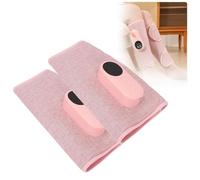 Massaggiatore per Gambe con Calore e Compressione, Massaggiatore per Polpacci Misura Regolabile Pressoterapia Gambe Regalo per Genitori o Anziani
