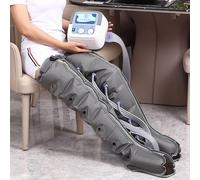 Massaggiatore Per Gambe Con Compressione D'aria a 8 Cavità, Macchina Pneumatica Per Avvolgere Le Gambe, Timer Da 30 Minuti, Pressione Regolabile, Favorire La Circolazione Sanguigna
