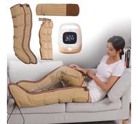 Massaggiatore per gambe con compressione d'aria con funzione di riscaldamento, massaggiatore per drenaggio linfatico Body Balancer, stivali elettrici per il recupero, sistema di recupero a compre