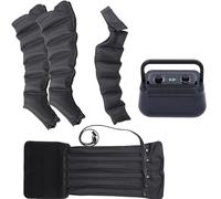 Massaggiatore per gambe con drenaggio linfatico, macchina massaggiante elettrica a compressione d'aria a 6 cavità, strumento per il rilassamento di tutto il corpo, vita, braccia e gambe per