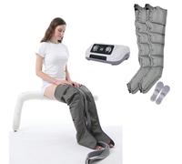 Massaggiatore per gambe con drenaggio linfatico, migliora la circolazione e riduce il gonfiore, per alleviare il dolore e rilassare durante il recupero