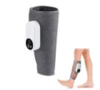 Massaggiatore per gambe con funzione di riscaldamento, massaggiatore senza fili per polpacci con calore, 3 livelli di intensità e 3 riscaldamento, booster di circolazione per muscoli di gambe e