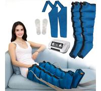 Massaggiatore per Gambe, Linfodrenante Pressoterapia Linfodrenaggio, Massaggiatore Elettrico a Compressione d'Aria, Macchinario Pressoterapia, per Dolore E Circolazione Migliorare
