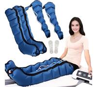 Massaggiatore per Gambe, Linfodrenante Pressoterapia Linfodrenaggio, Massaggiatore Elettrico a Compressione d'Aria, Macchinario Pressoterapia, per Dolore E Circolazione Migliorare