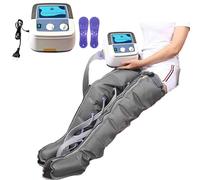 Massaggiatore per gambe Sistema di recupero del drenaggio linfatico Stivali a compressione d'aria, stivali per pressoterapia a 6 camere Massaggio profondo, miglioramento della circolazione e