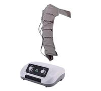 Massaggiatore per gambe, terapia a compressione elettrica, stivali per drenaggio linfatico e sollievo dal dolore, intensità regolabile per gambe, braccia e vita