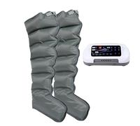 Massaggiatore per gambe Widppsopt con compressione ad aria, pressoterapia a 6 cavità e stivali di recupero per drenaggio linfatico per braccia, vita, piedi, circolazione sanguigna e rilassam