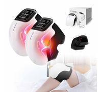 Massaggiatore per ginocchia, senza fili, ricaricabile, display LED, potente calore a infrarossi e vibrazione, sollievo dal dolore al ginocchio per articolazioni gonfie e rigide, stiramenti d