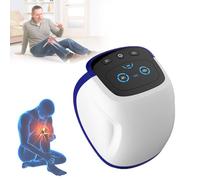 Massaggiatore per ginocchia, wireless, ricaricabile, pannello di controllo touch screen a LED, potente riscaldamento a infrarossi e vibrazione, sollievo dalle tensioni rigide, design ergonom