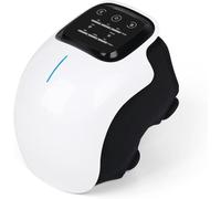 Massaggiatore per ginocchio ricaricabile senza fili per alleviare il dolore al ginocchio, terapia della luce rossa, massaggio termico e vibrazione per alleviare la rigidità articolare, ripristinare il