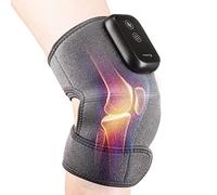 Massaggiatore per ginocchio riscaldato 3 in 1, 3 temperature regolabili, riscaldamento senza fili, vibrazione per ginocchio, gomito e spalla e tutore per massaggio