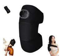 Massaggiatore per Ginocchio Senza Fili, 3 in 1 Ginocchiera Riscaldata per Ginocchia, Spalla e Gomito,3 Livelli di Riscaldamento,3 Livelli di Massaggio,knie massagegerät mit wärme,ginocchio calore-B