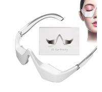 Massaggiatore per gli occhi, dispositivo elettrico per la cura degli occhi, introduzione del massaggio vibrante, miglioramento delle borse e delle occhiaie, allevia l'affaticamento degli occhi e