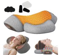 Massaggiatore per Il Collo Artuvate, Fisiorest 2025 Upgrade 3 in 1, Cuscino Massaggiante Elettrico per Il Collo, per Spalle, Tessuti Profondi con Funzione di Riscaldamento e Trazione Cervicale