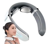 Massaggiatore per il collo con calore | Massaggiatore portatile con riscaldamento | Massaggiatore per collo senza fili | Garantisce comfort e sollievo | Ideale per i viaggi e l'uso quotidiano