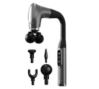 Massaggiatore per il collo, dispositivo elettrico per la testa, massaggiatore con vibrazioni profonde dei , velocità regolabile, per schiena, spalle, gambe, colonna vertebrale, uso in casa