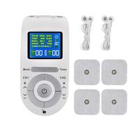 Massaggiatore per il collo - Impulsi a bassa frequenza (cuscinetti per tutto il corpo) Meridiano digitale | Dispositivo terapeutico TENS EMS, stimolatore muscolare, di rilassamento per allevia