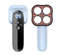 Massaggiatore per il corpo, brucia grassi, dimagrante, per sollevare l'addome, per rimuovere tessuti profondi e cellulite, per addome e gambe, braccia (blu)