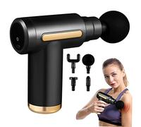 massaggiatore per il corpo massaggiatore portatile portable massager per cervicale mini dispositivo di rilassamento muscolare addominali Black FRCOLOR