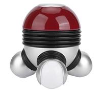 Massaggiatore per il corpo Strumento per massaggi Massaggiatore portatile con vibrazione per rilascio del dolore, Mini portatile portatile con luce a LED per le gambe del collo della testa(rosso)