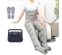 Massaggiatore per il drenaggio linfatico Widppsopt, massaggiatore elettrico per piedi e gambe, massaggiatore per gambe a 6 cavità, strumento per il relax di tutto il corpo, vita, braccia e g