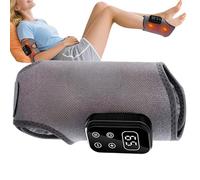 Massaggiatore per il piede, portatile cordless Ankle Wrap with Vibration for Musle Relaxation and, regolabile Heating Massager Brace for Foot Ankle Arm Home Office Travel Use