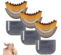 Massaggiatore per il viso con drenaggio linfatico, strumento ergonomico per scolpire mento/mascella, pennello viso per alleviare l'affaticamento e adattarsi perfettamente alla pelle (3 pezzi)