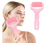 - Massaggiatore per il viso e il corpo, in, con manico, colore casuale