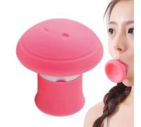 Massaggiatore per il viso, in silicone ABS da 6,1 cm, dispositivo tonificante per il viso, riduttore del doppio mento, strumento più sottile per tonificare, sollevare e dimagrire il viso a casa o