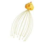 Massaggiatore per la testa, con manico in legno, massaggiatore per rilassamento profondo e sollievo dallo stress, massaggiatore per capelli, aste ergonomiche per rilassare i capelli