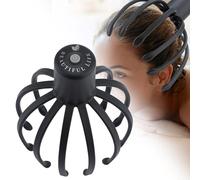 Massaggiatore Per La Testa Del Cuoio Capelluto, Massaggiatore Elettrico Per Il Cuoio Capelluto Con 3 Modalità, Massaggiatore Per La Testa A 360 Gradi, Massaggiatore, Per Alleviare Lo Stress