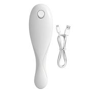 Massaggiatore per la testa del cuoio capelluto, onde vibranti a luce rossa, massaggiatore per la testa, strumento per massaggio dei capelli del cuoio capelluto, per viaggi, doccia, spa, relax, tutti i