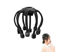 Massaggiatore per la testa Massaggiatore elettrico del cuoio capelluto con 10 contatti vibranti, 4 modalità, musica Bluetooth, massaggiatore per la testa di polpo Scalp Stress Relax