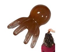 Massaggiatore per la testa | Massaggiatore per cuoio capelluto a polpo - Massaggiatore portatile in resina per cuoio capelluto | Comodo strumento portatile per la pulizia della testa