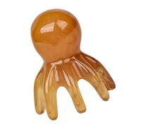 Massaggiatore per la testa, pettine manuale portatile, 5,7 x 3,5 x 7 cm, spazzola ergonomica per cuoio capelluto, strumento per rilassamento, accessorio per massaggi per doccia, yoga, spa domestica