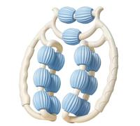 Massaggiatore per labbro, polpaccio e cosce, rullo per gambe rotonde, set da yoga per tutto il corpo (azzurro, 24 x 26,5 cm)