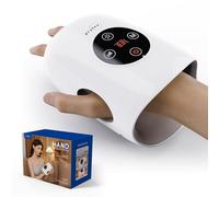 pryfey Massaggiatore per le mani, 9 modalità, 9 intensità, massaggiatore manuale senza fili, per artrite e tunnel carpale, regalo per donne, festa della mamma e festa del papà