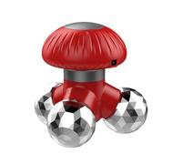 Massaggiatore per le mani - ABS, 10,2 cm | Vibratore elettrico, a forma di fungo collo spalla schiena mano piede donna uomo adulto, basso rumore - relax donna uomo, opzione batteria USB
