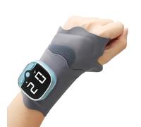 Massaggiatore per le mani con calore | Attrezzatura per massaggio al polso wireless, massaggiatore per polso regolabile, per donne uomini Giocatori Musicisti Artisti Home Office Viaggi Guardando la TV