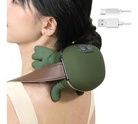 Massaggiatore per le spalle: involucro in tessuto regolabile, movimento di impastamento profondo, funzione di assistenza termica, di supporto al relax con comfort ergonomico nella parte della